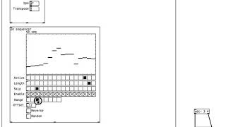 PureData step sequencer demo