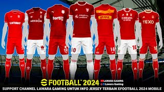 Rekomendasi jersey Timnas Indonesia🇮🇩 Jersey eFootball™ 2024 Mobile New update v3.5.2