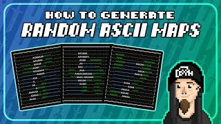 EASY Random Map Generation - Python ASCII Tutorial