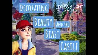 Decorating the Beauty and the Beast Castle | Disney Dreamlight Valley