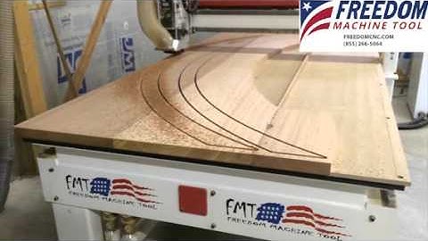 CNC - Freedom Machine Tool (FMT) - Curved Windowsill
