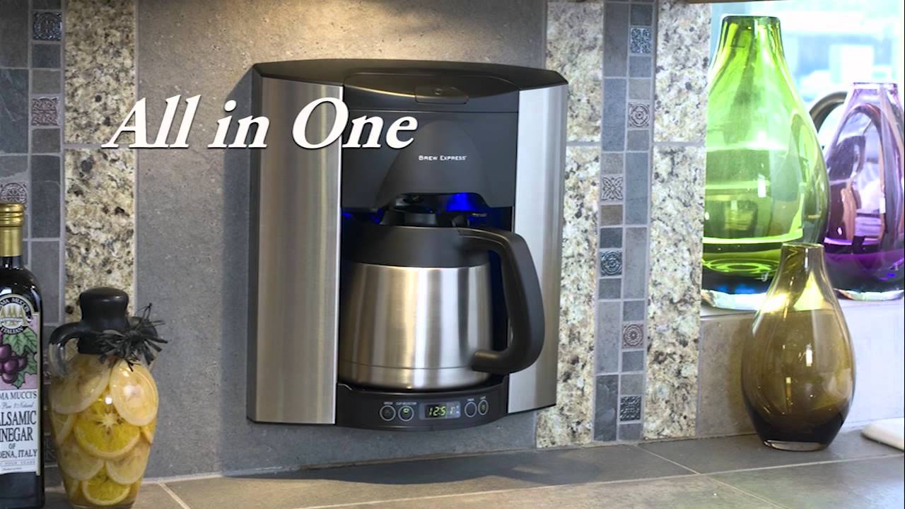 Built-in coffee maker by Brew Express 