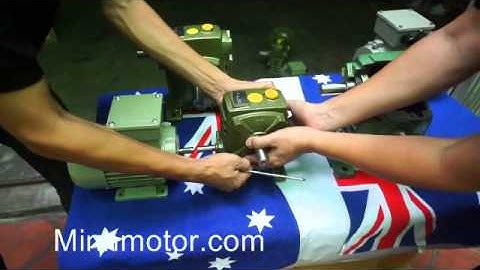 Cơ chế hoạt động của hộp số trục vít vuông góc Hồng Lĩnh, Hà Tĩnh