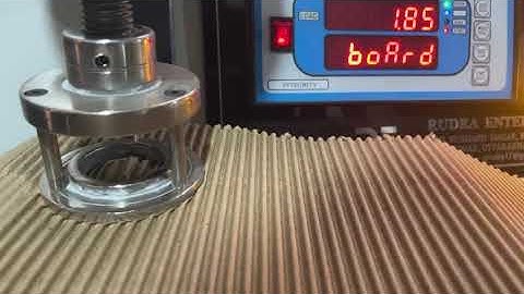 RE: Digital Bursting Strength Tester