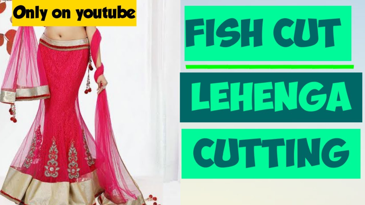 DESIGNER LEHENGA CUTTING AND STITCHING IN HINDI 2022 | HOW TO ATTACH CAN  CAN IN LEHENGA - YouTube