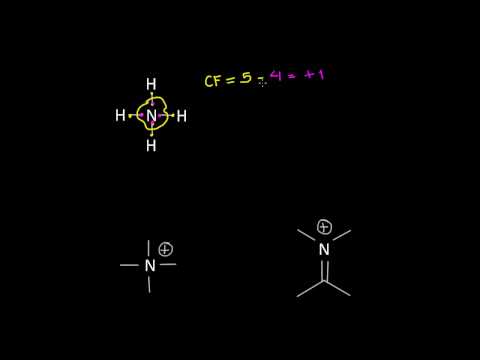 Video: ¿Cuál es la carga formal de nitrógeno en esta estructura?