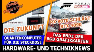 Das Ende der 8GB-Grafikkarten in FH6 | Quantencomputer für die Steckdose | FSR4.1 auf RX7000 | News