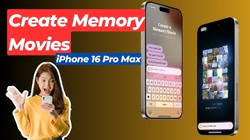 CREATE STUNNING Memory Movies on Your iPhone 16 Pro Max!