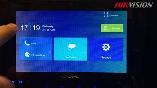 Hikvision Tutorials - 2 Wire Video Intercom Kit (Basic Operation)