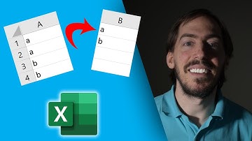 How to get unique values in a column in Excel