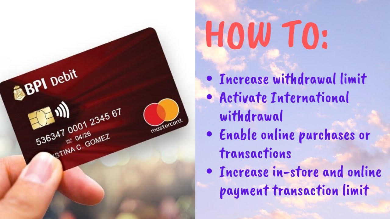 Card limit. Has your withdrawal been successfully credited to your Bank Card?.