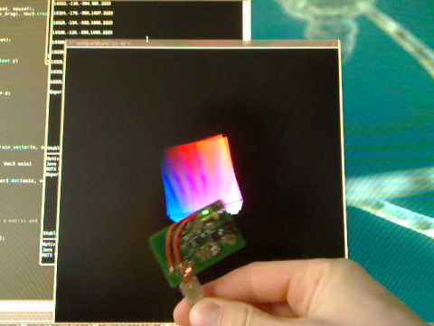 MPU6050 Demo with Atmega88