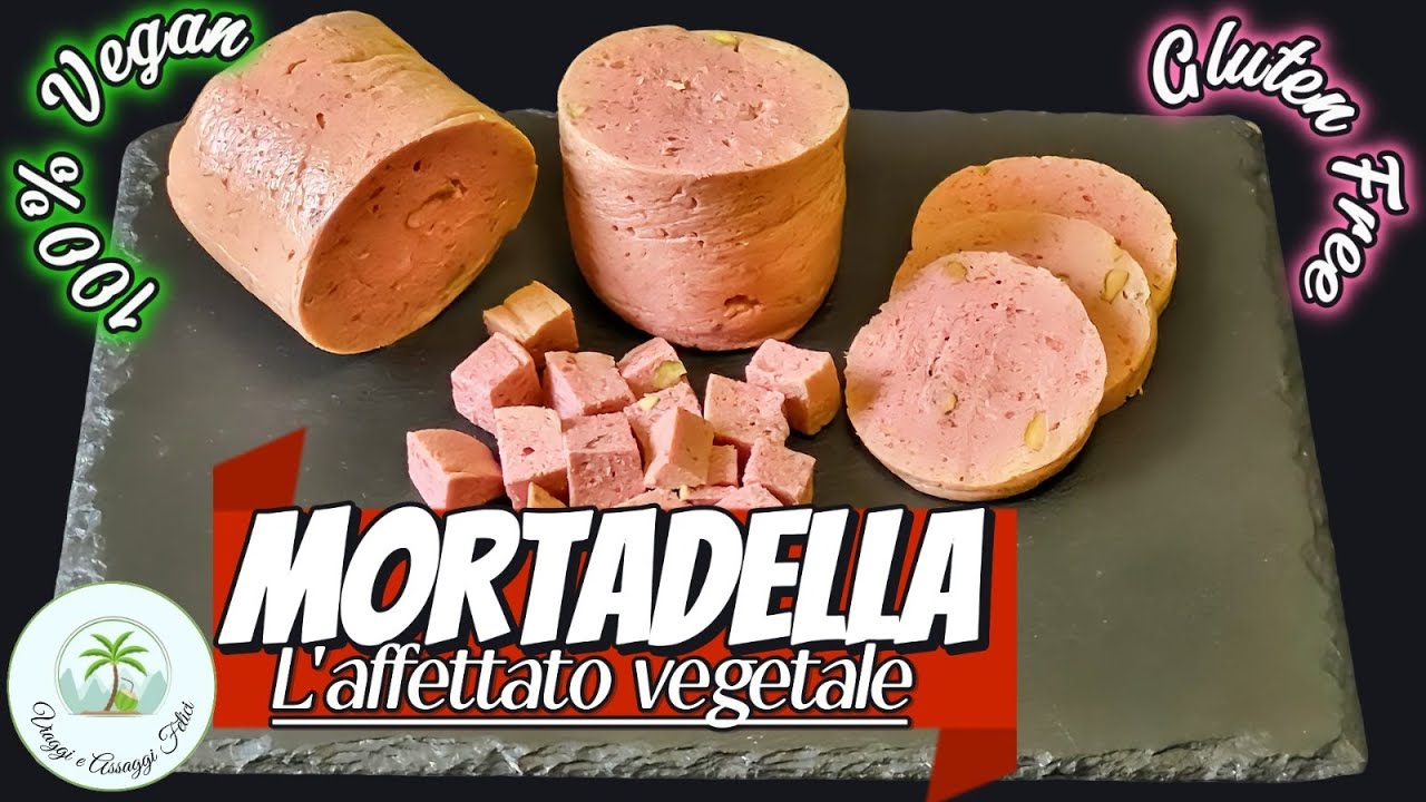 L'affettato vegetale : la mortadella fatta in casa ,100% vegan e gluten free
