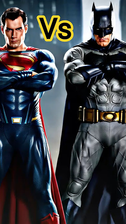 suoerman vs batman🤟 #batman  #marvel #superman #avengers #respect #viralreels #ironman #superhero#vi