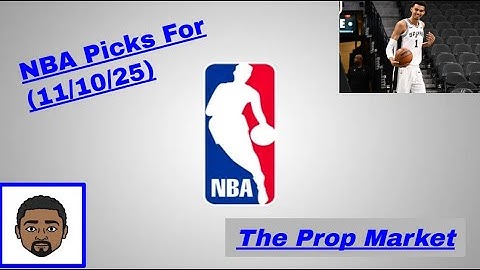 3 NBA Player Props + 1 Best Bet for 11/10/25