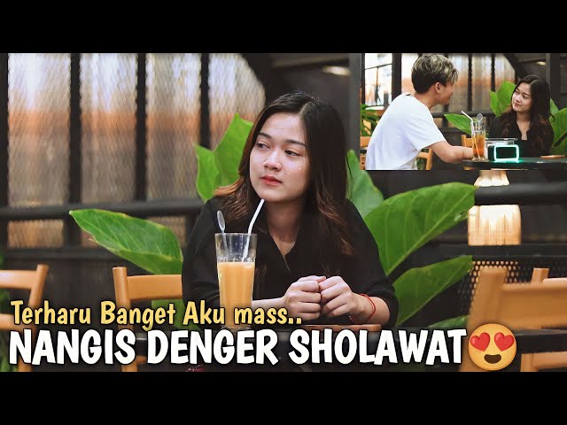 PRANK SHOLAWAT &NGAJI❗️ARTIS INDOSIAR BANDUNG MENANGIS DENGER SHOLAWAT🥺 class=