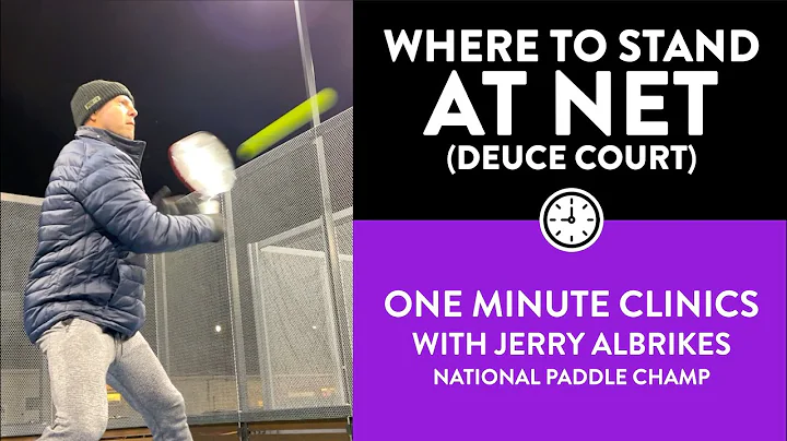 One-Minute Paddle  Court Positioning: Where to Sta...