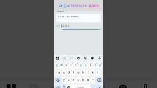 Python Basics - Check Perfect Number #shorts