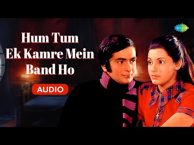 Hum Tum Ek Kamre Mein Band Ho | Lata Mangeshkar | Rishi Kapoor | Dimple | Shailendra Singh | Bobby class=
