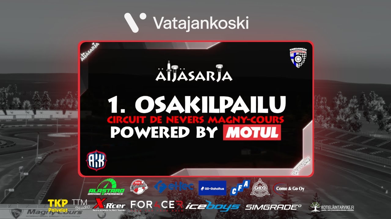 🔴 ÄIJÄSARJA LIVE | Äijäsarja 2024 - Osakilpailu 1 I Circuit De Nevers Magny-Cours