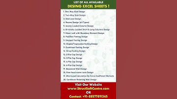 DESIGN OF RCC CIRCULAR PILE BY EXCEL SHEET | STRUCT SOFT CENTRE