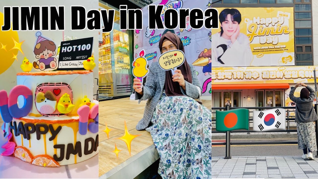 Happy BTS JIMIN’s Day in Korea 2023✨🇰🇷🇧🇩 #bts #korea [late upload]