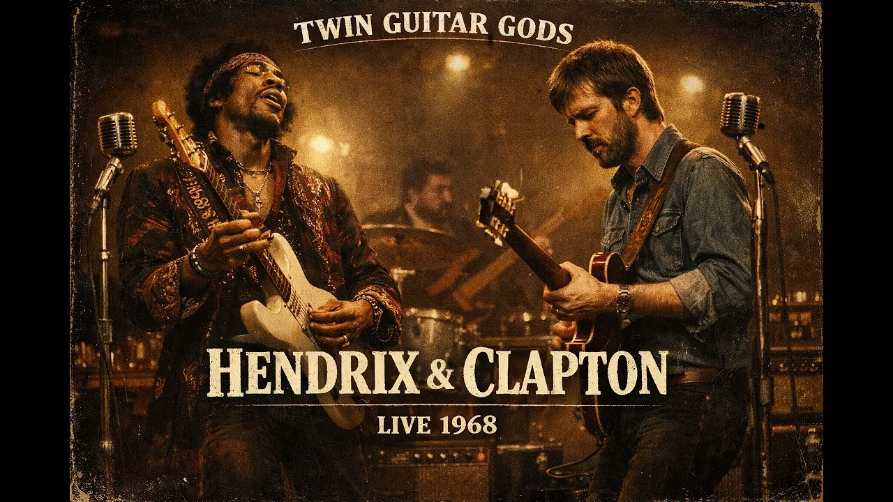 Jimi Hendrix & Eric Clapton ? Electric Blues Titans | Lost Guitar 