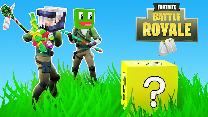 فورت نايت : سباق بلوكات الحظ مع @OtakuG الورع و الشباب 😱