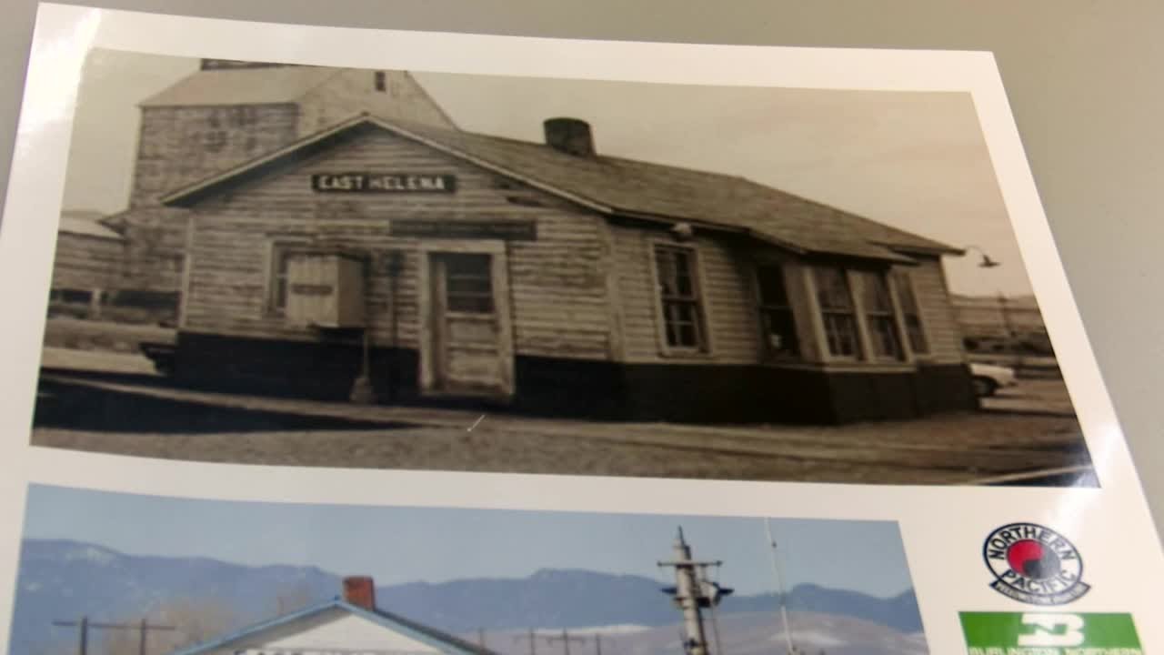Restoration advances on historic East Helena rail depot YouTube