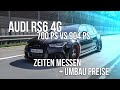 LEVELLA | Audi RS6 4G 700PS VS 904PS | Zeiten messen + Umbau Preise