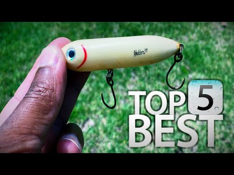 TOP 5 BEST SALTWATER FISHING LURES that CATCH MORE FISH 