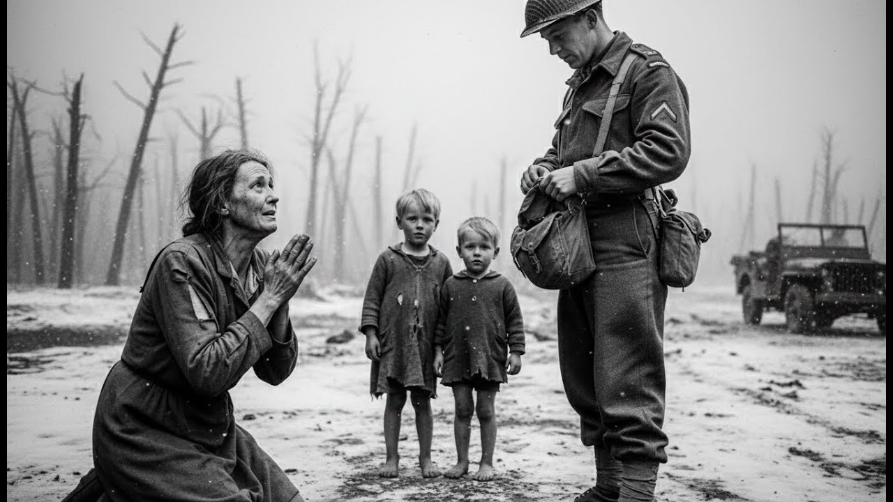 Hungry and shaking, she expected cruelty from the guards, but British kindness changed everything