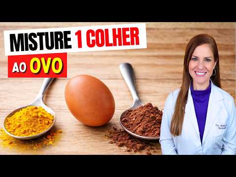 1 Colher no OVO vai te SURPREENDER - Veja o que ACONTECE com você! (Use assim)