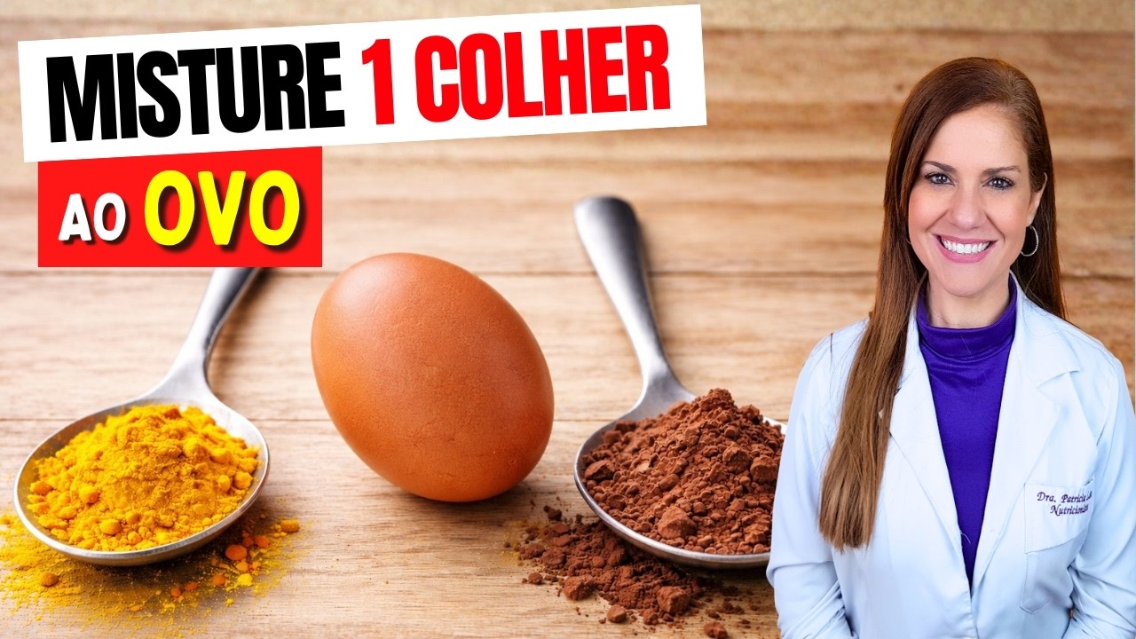 1 Colher no OVO vai te SURPREENDER - Veja o que ACONTECE com você! (Use assim)