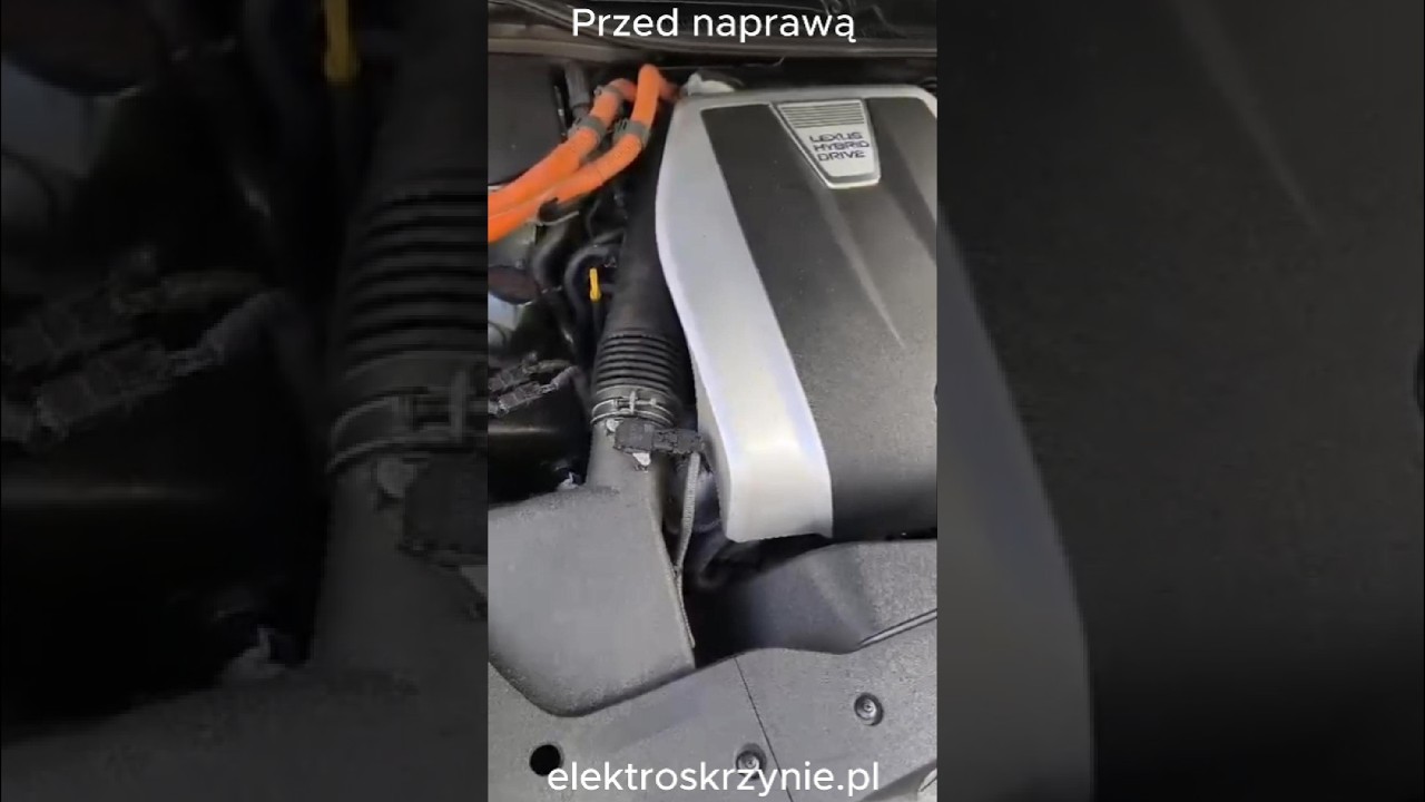Lexus Hybrid auxiliary pump – before and after the repair