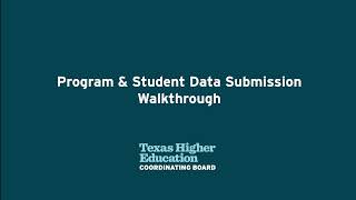 Workforce Pell Grant (WPG) - Data Submission Walkthrough (Step 2 of Application Process)