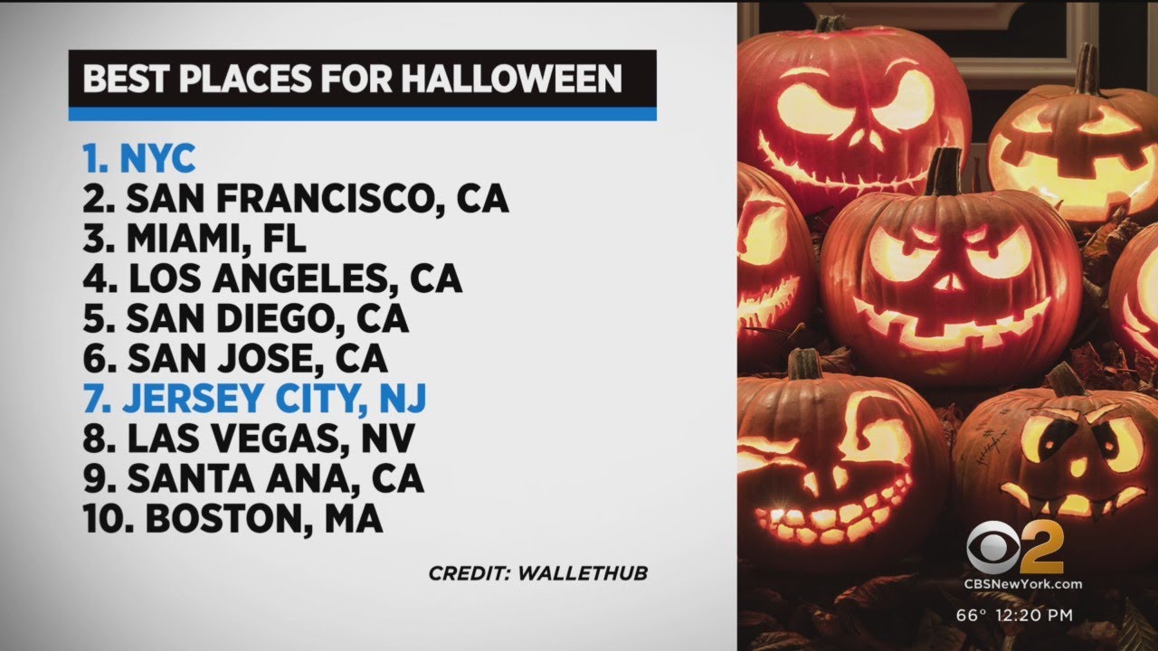 New York City tops list of best places for Halloween YouTube