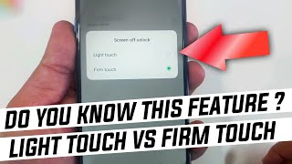 Do You Know This Feature? Light Touch Vs Firm Touch Feature Oppo, Realme, Xiaomi, Samsung, Vivo screenshot 2