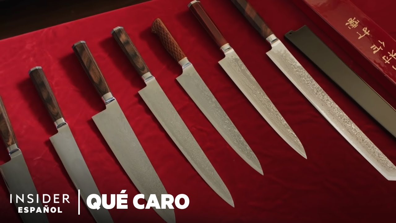 Por qué los cuchillos para cocineros japoneses son tan caros