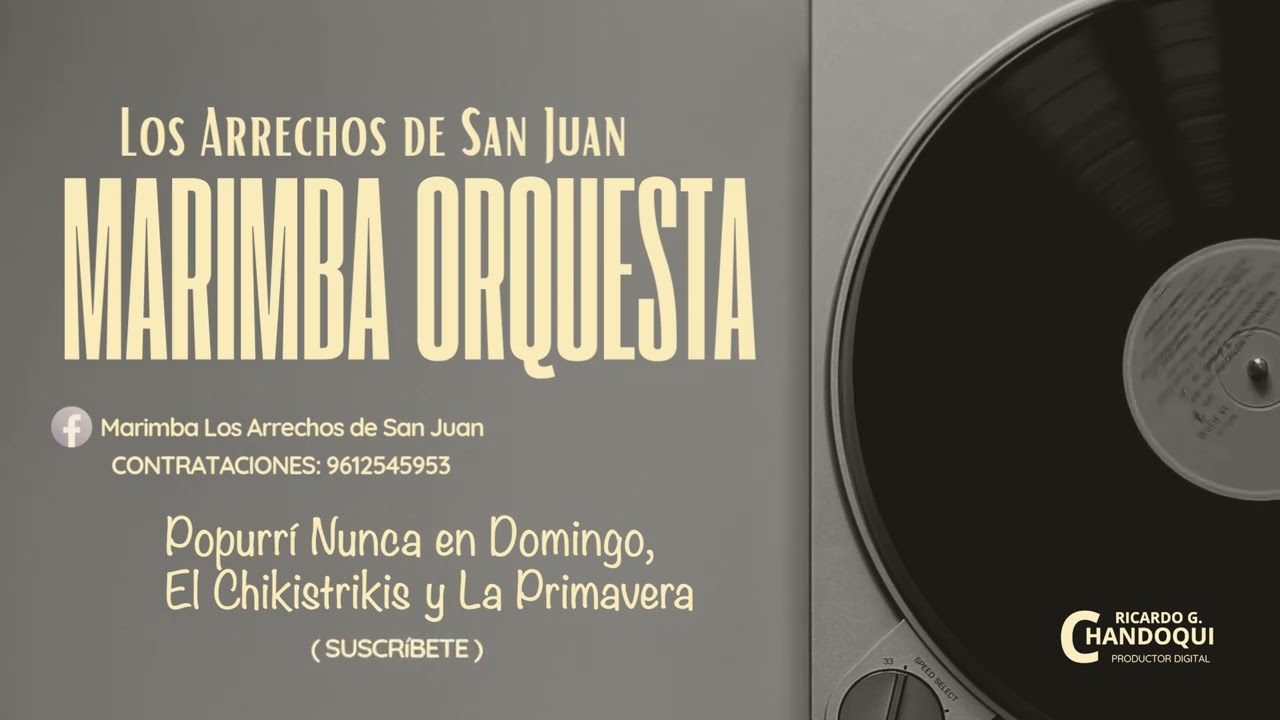 POPURRÍ NUNCA EN DOMINGO, EL CHIKISTRIKIS Y PRIMAVERA
