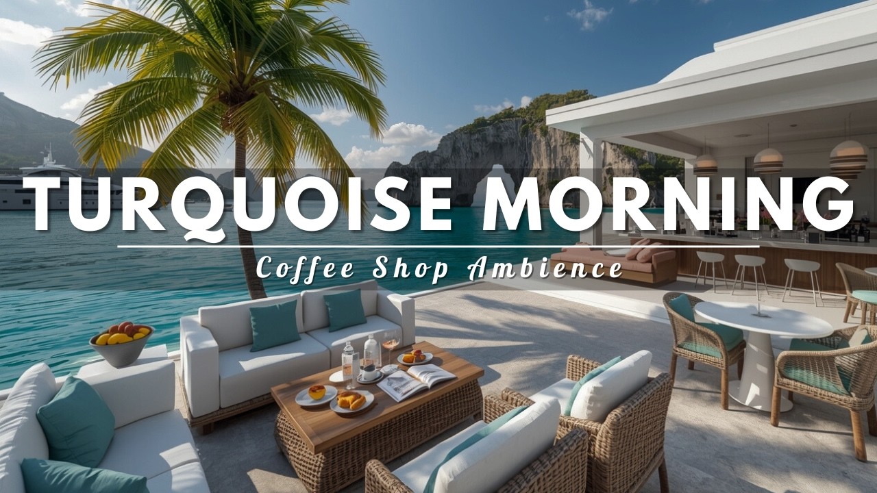 Turquoise Bay Morning 🌊 Luxury Jazz by the Private Coast