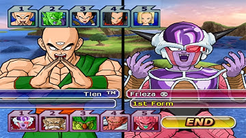 Antiheroes VS Villains (COM VS COM) - Dragon Ball Z Budokai Tenkaichi 3