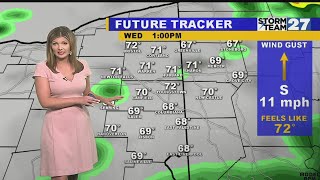 Tracking more rain and storms