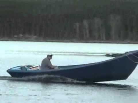 Homebuilt Dory Planing - YouTube