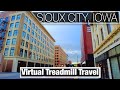 City Walks - Sioux City Iowa Virtual Treadmill Travel Tour - Virtual Walks for Treadmill