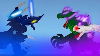 Shin crocozilla vs CruceAle [DC2/Animation/Kujia]