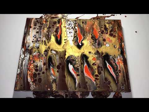 Акриловая заливка Красивое