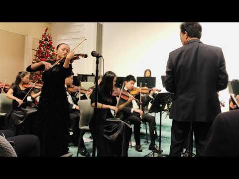 Mozart Violin Concert No.5 in A major , 1st Movement - Kelly Wang