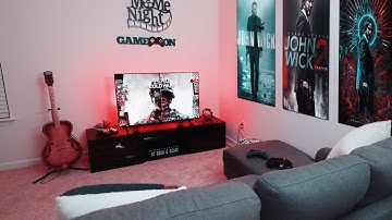 My CLEAN Ps5 Gaming Setup!!! GAMING ROOM SETUP IDEAS FOR YOU