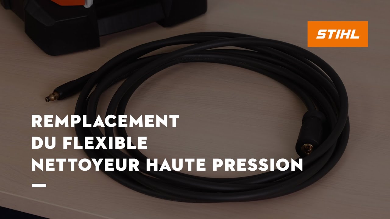 Comment remplacer le flexible d'un nettoyeur haute-pression à batterie | STIHL